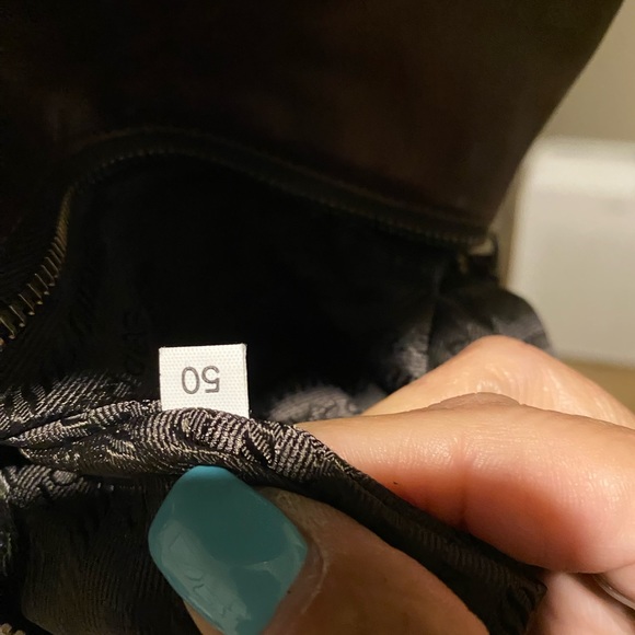 EUC-Prada Vitello East West Chocolate Brown Leather Bag EUC - Picture 13 of 17